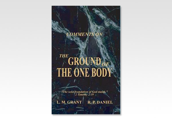 Ground of the One Body