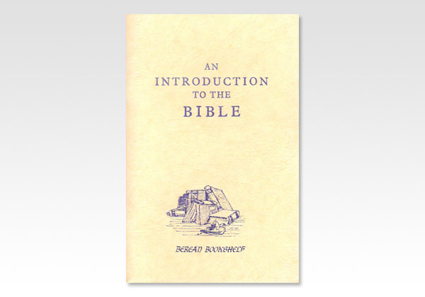 Introduction to the Bible JND 1050