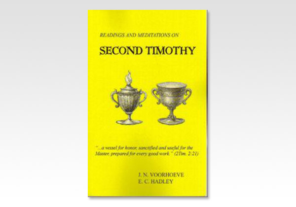 SecondTimothy_J NVoorhoeveE C Hadley_Aug2006
