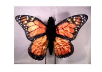 Hand Puppet Butterfly Monarch