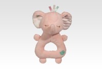 Pink Elephant Rattle