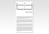The Absolute Assurance of Eternal Salvation